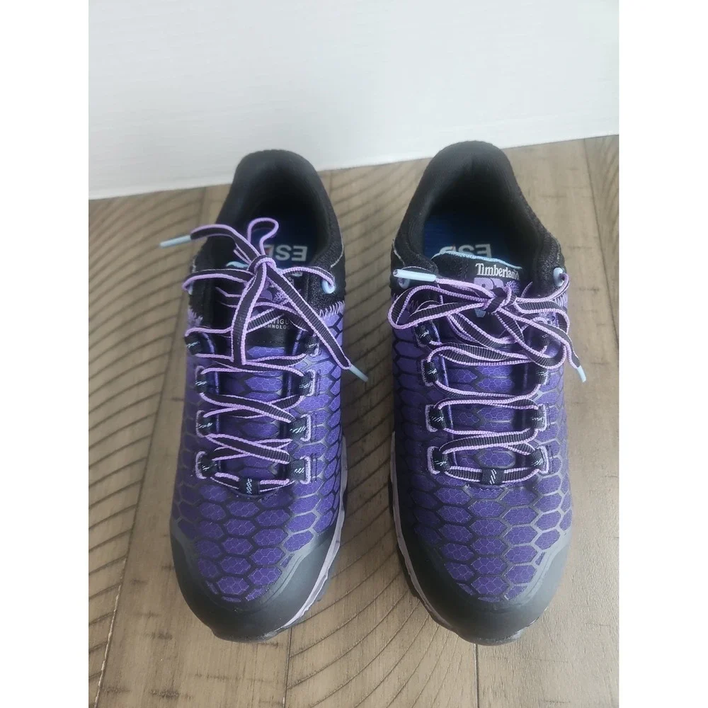 Timberland Pro Sneaker 7 Purple Powertrain Sport Alloy Toe Work Anti Fatigue SD+